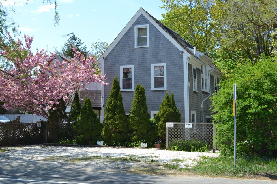 View of the building from Shank Painter Rd