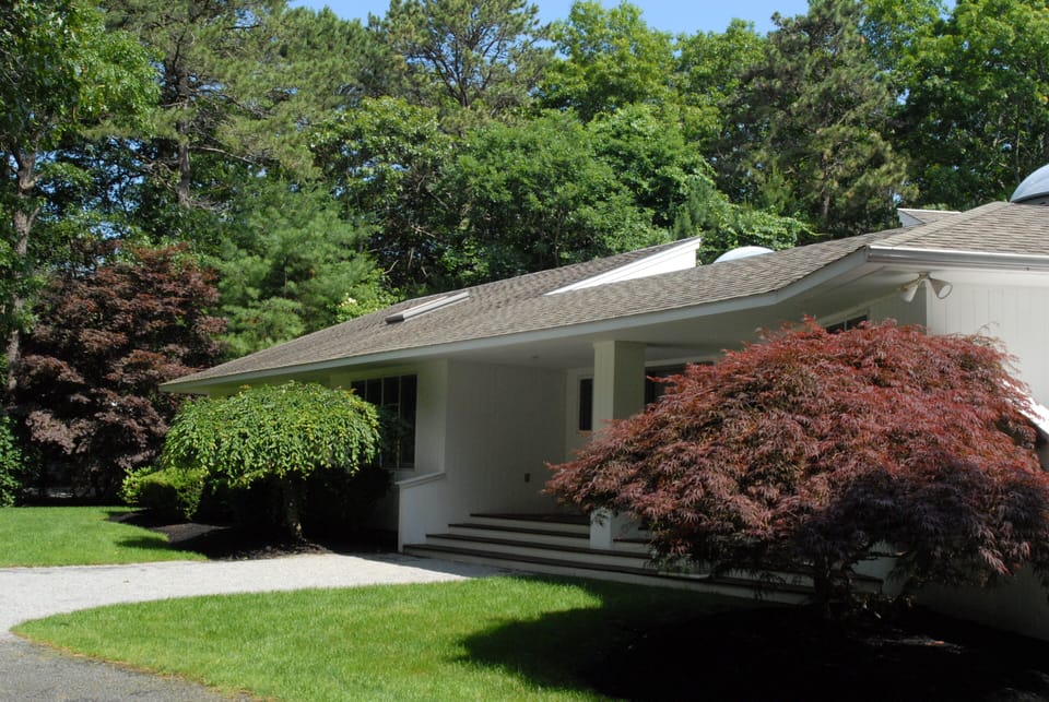 Front of house.