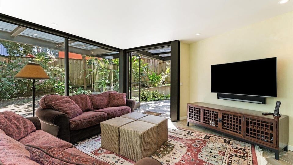 Downstairs living area