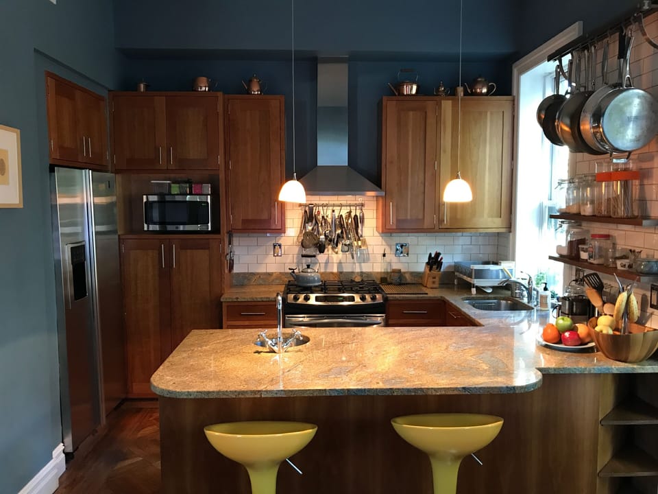 Fully stocked chef's kitchen with bar sink