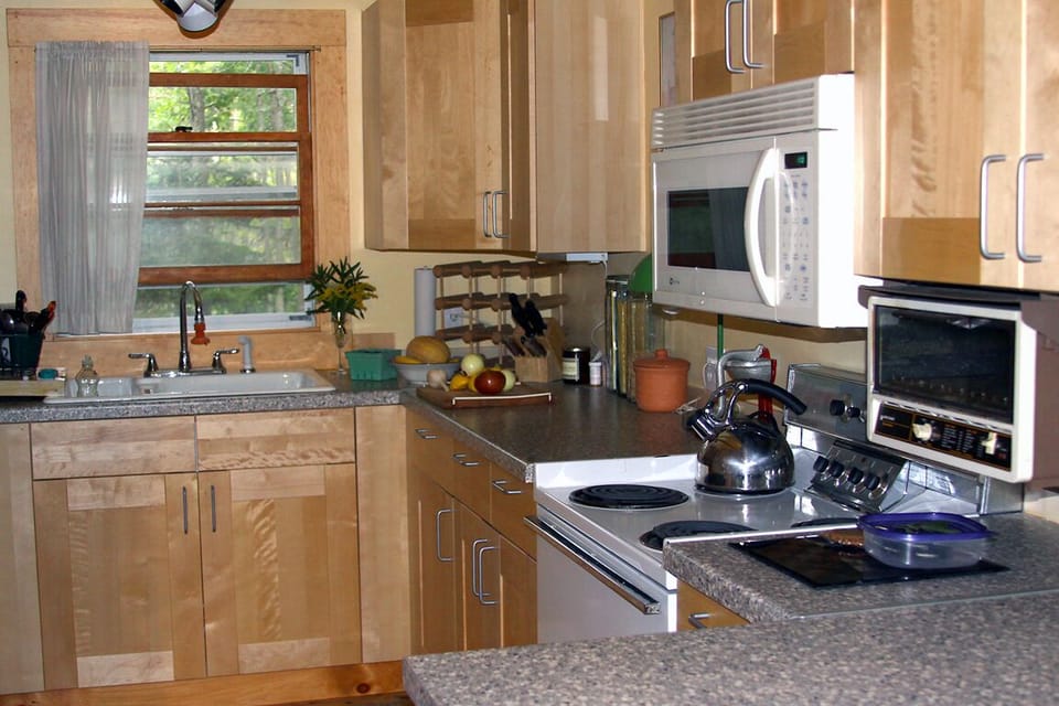 Kitchen view, right area