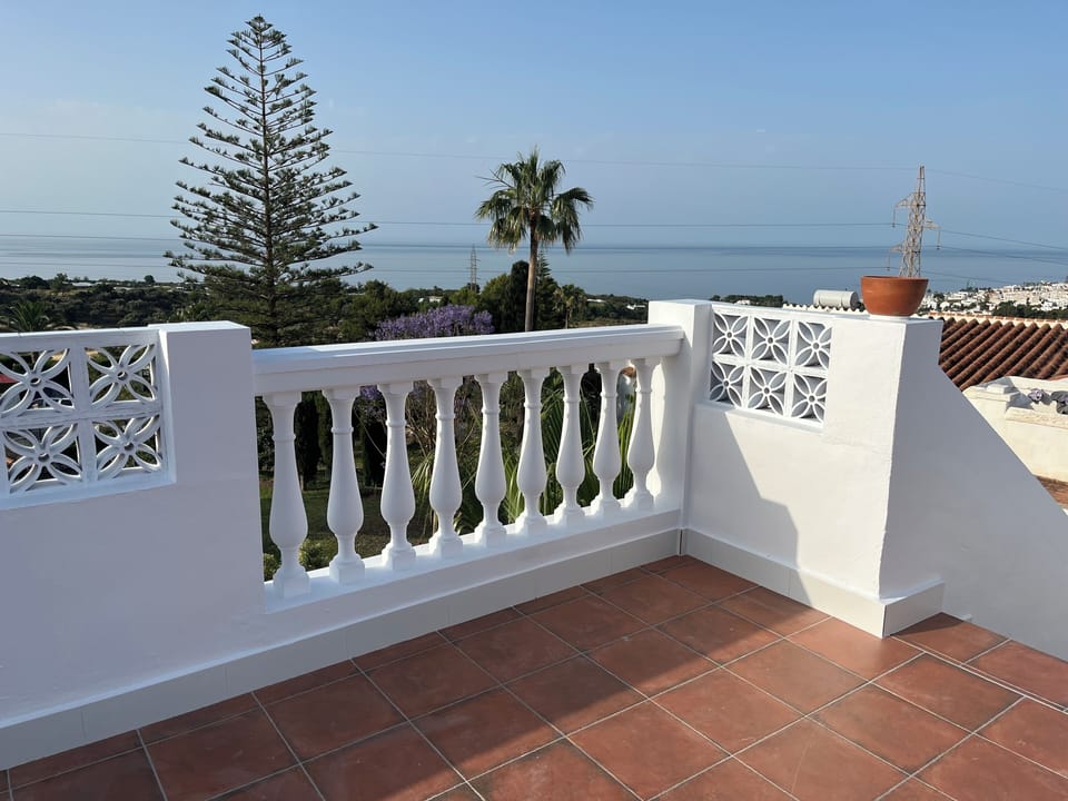 Roof terrace with outside furnitures & 