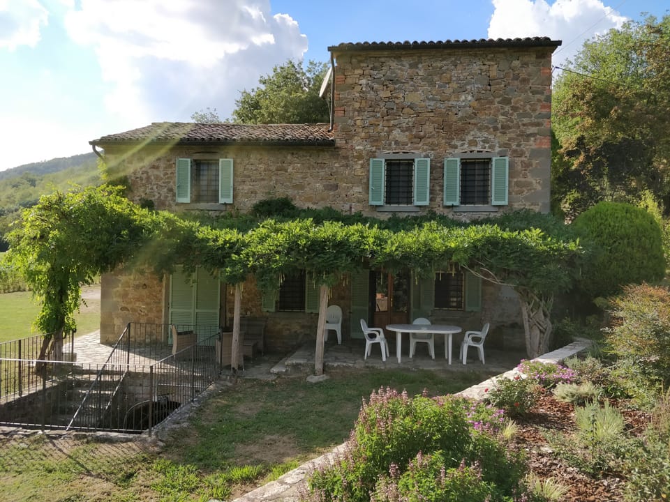 Casa Molino garden on terrace side