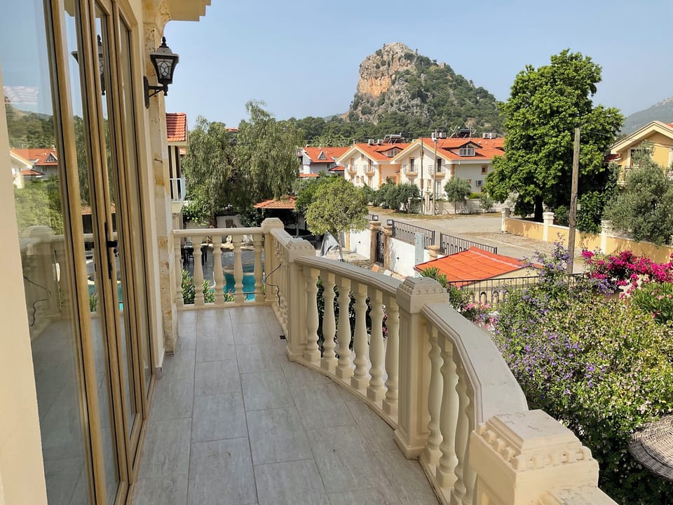View to Kaunos from balcony