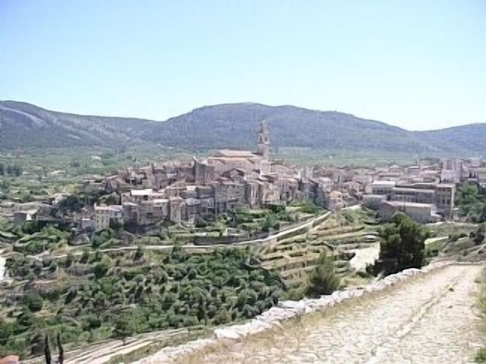 Stunning views over Bocairent town.