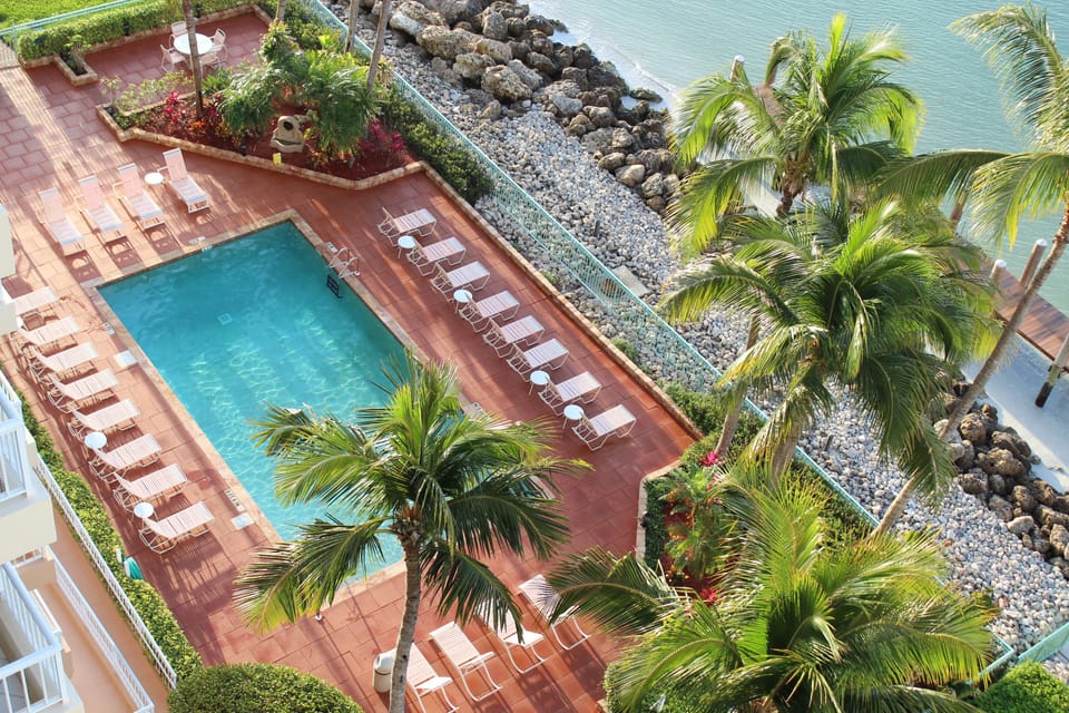 Pool view from Lanai