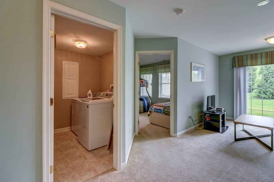 Laundry Room w/ Washer & Dryer