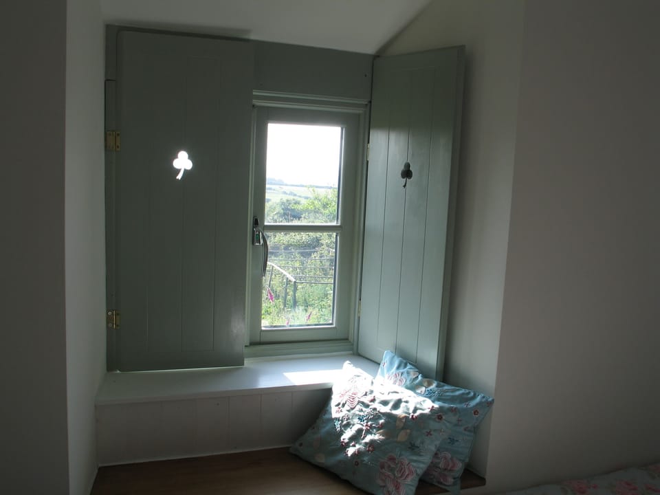Twin bedroom window.