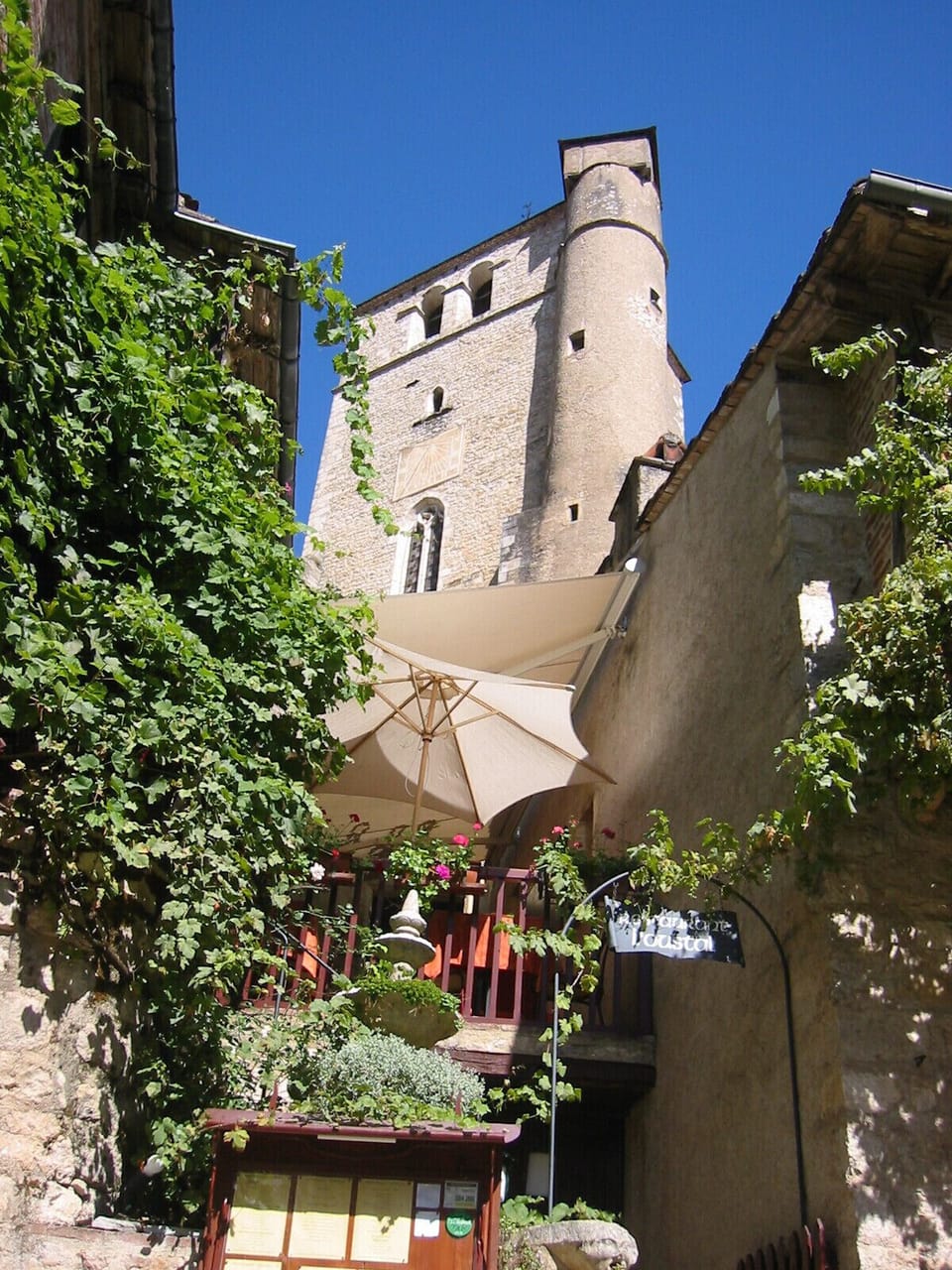 One of the restaurant around the corner...