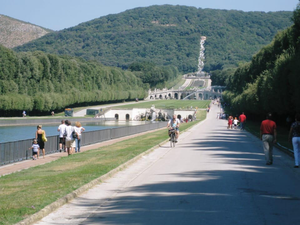 WATER FALLS AT NEARBY CASERTA