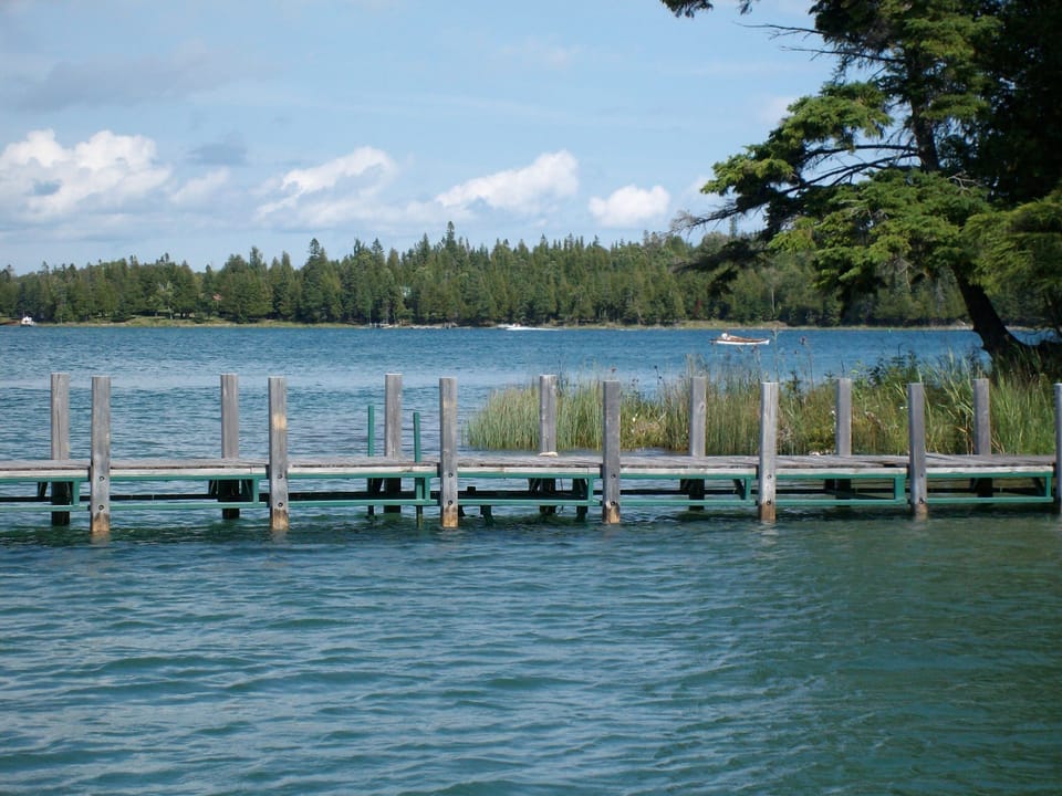 2nd dock on north western corner of Island