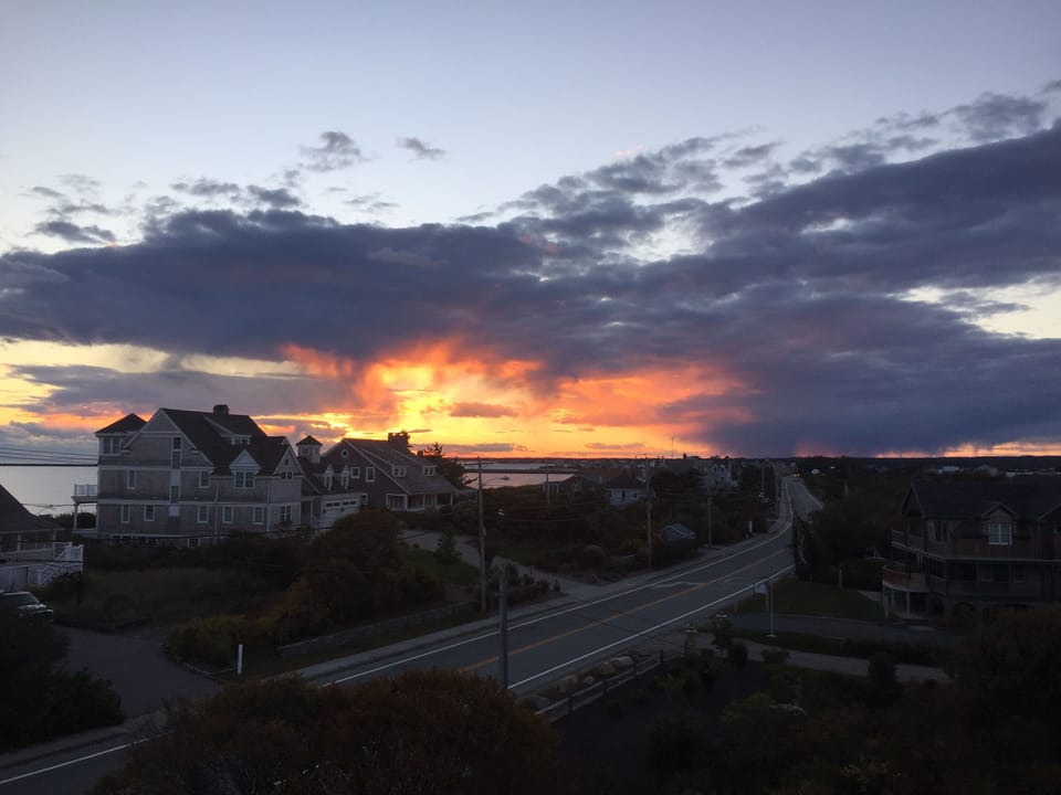 Enjoy Sunset from your private deck