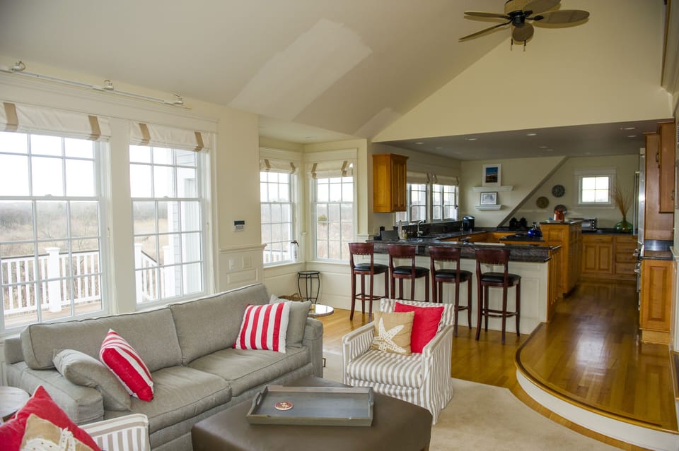 Living room and Kitchen Area