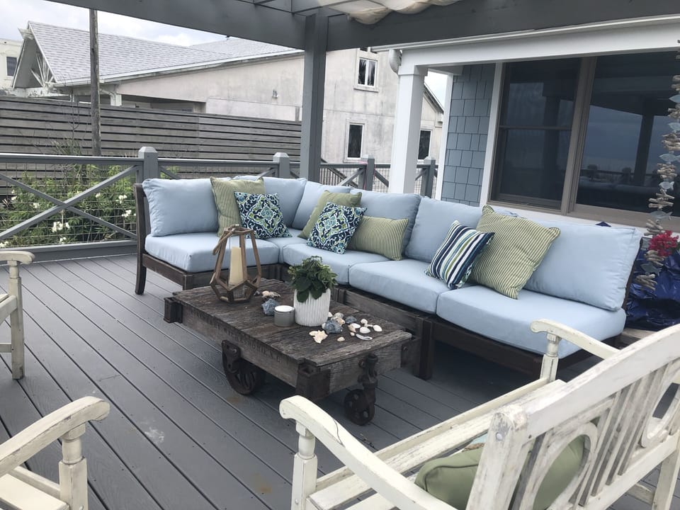 New Outdoor deck!