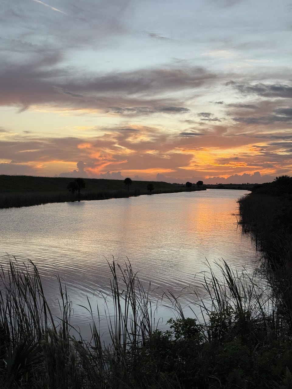 Rim Canal at Sunset