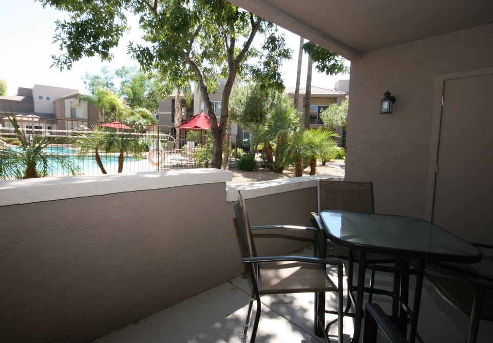 Patio to enjoy your morning coffee or meals. 