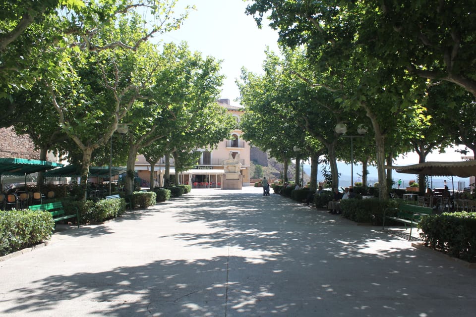View on the building
