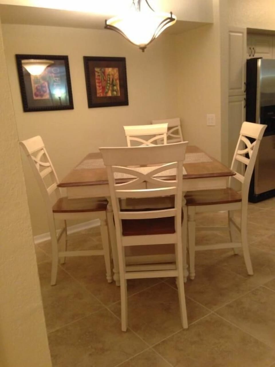 Dining area - 6 chairs