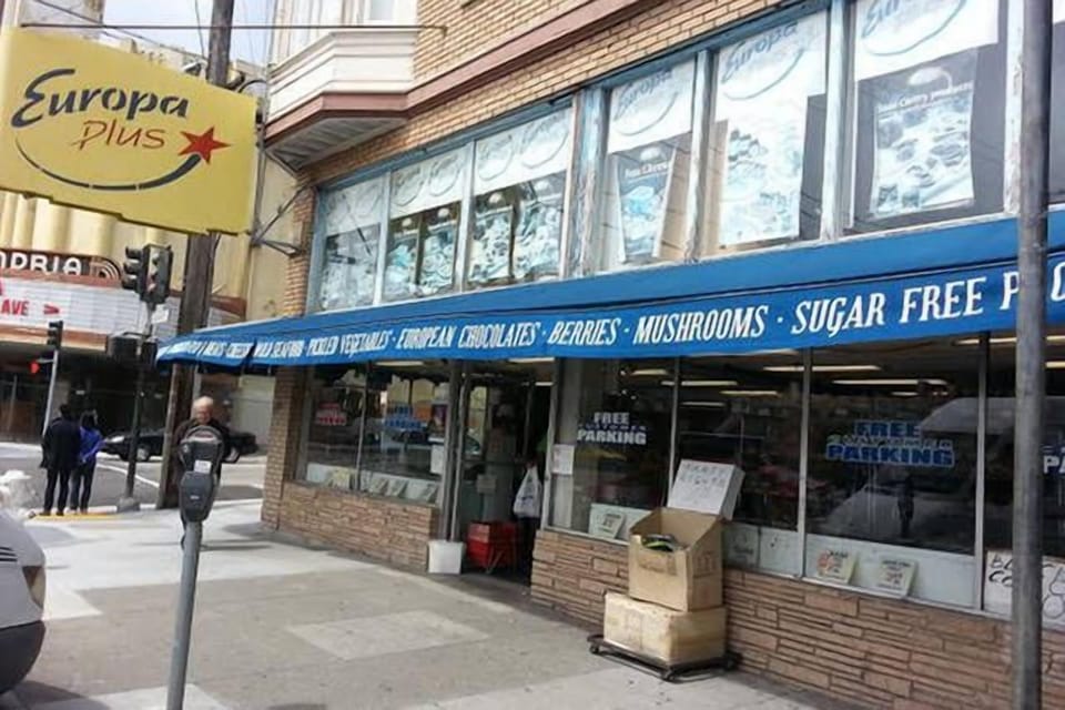 Europa Market, two blocks away