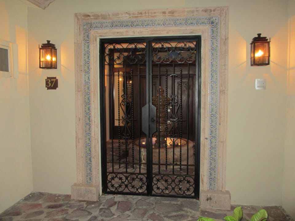 Fountain at entrance
