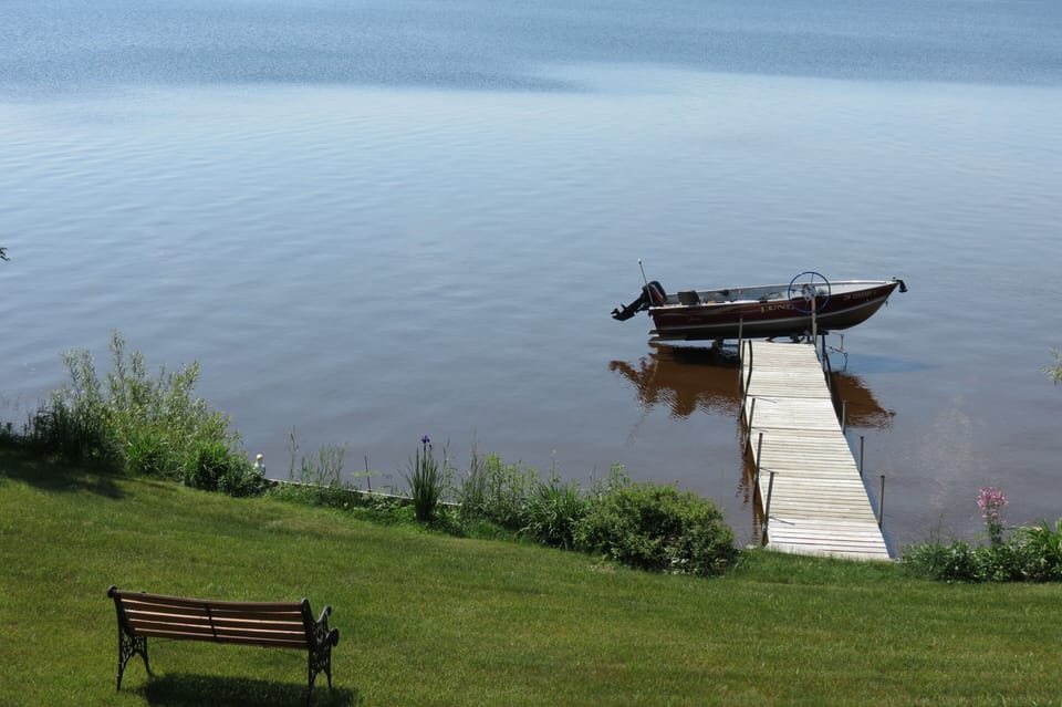 There is plenty of room at the dock for your boat too.
