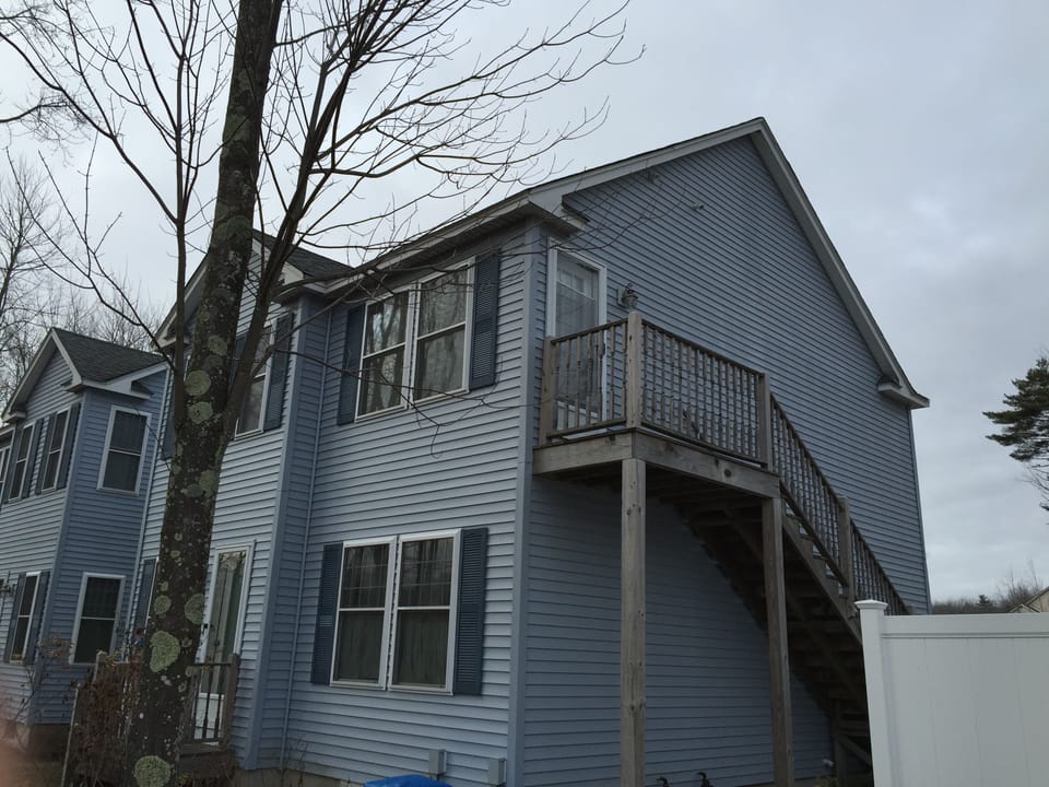 View of the second floor unit