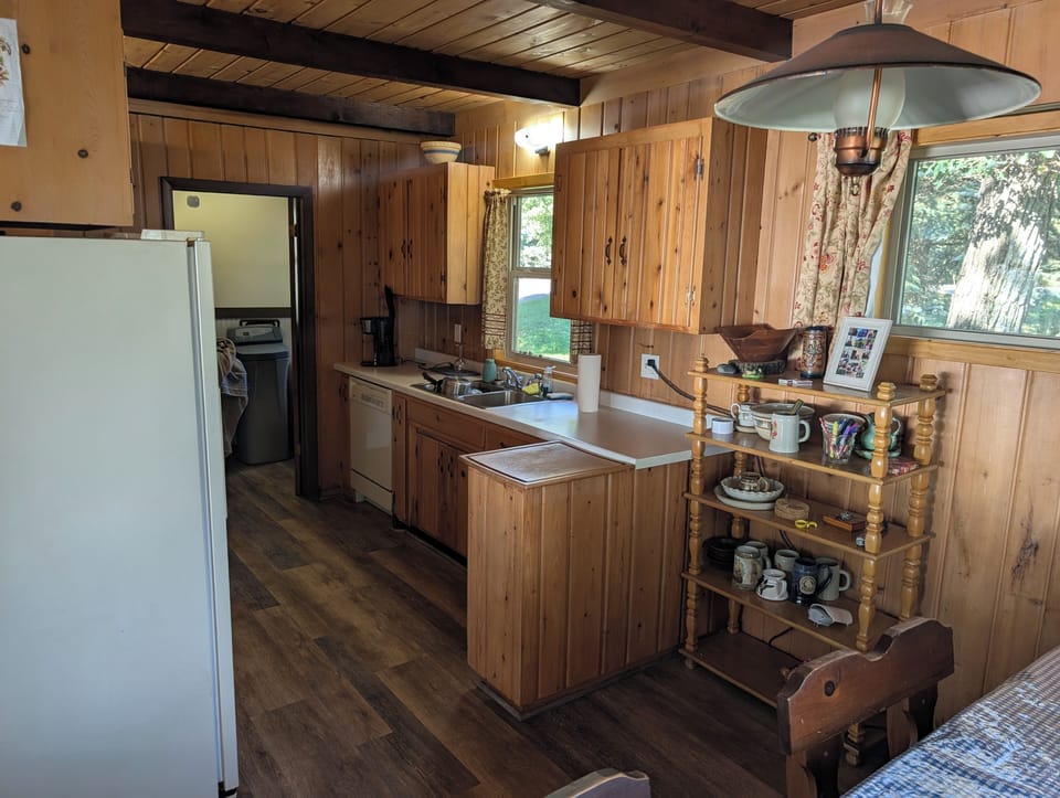 Cozy kitchen.