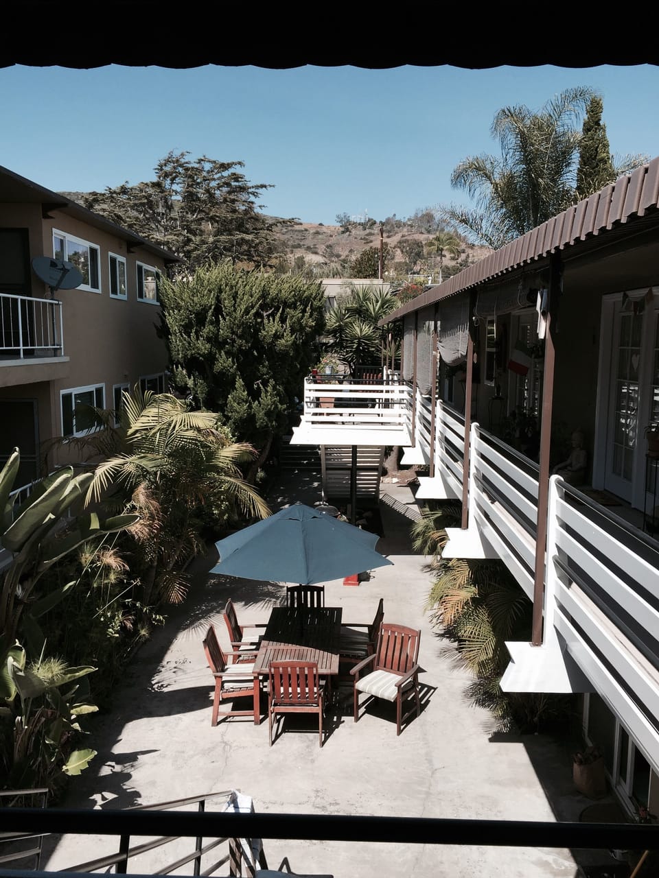 View from porch/dinner spot