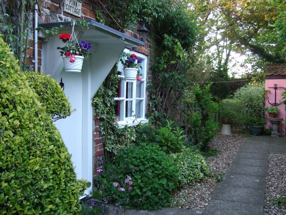 View to top garden.