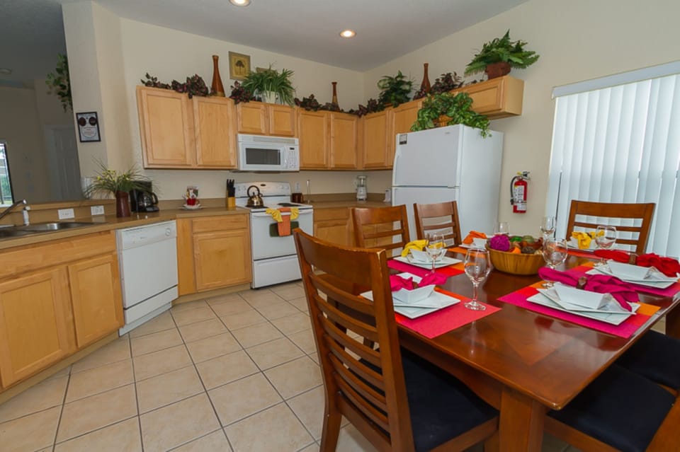 Kitchen and Dining Area