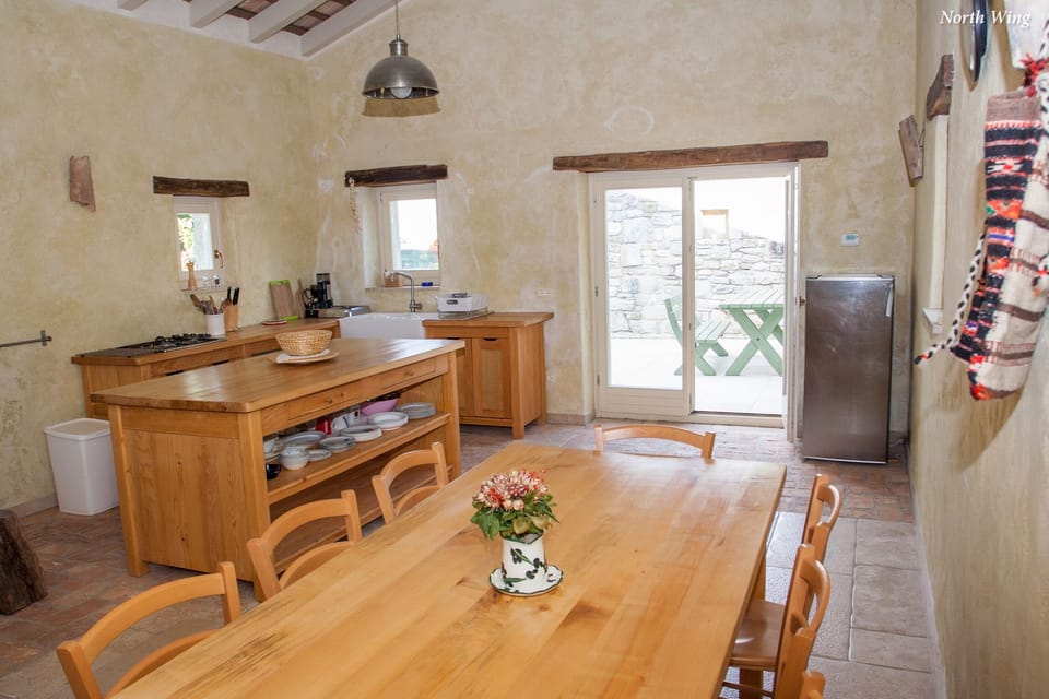 Kitchen and terrace