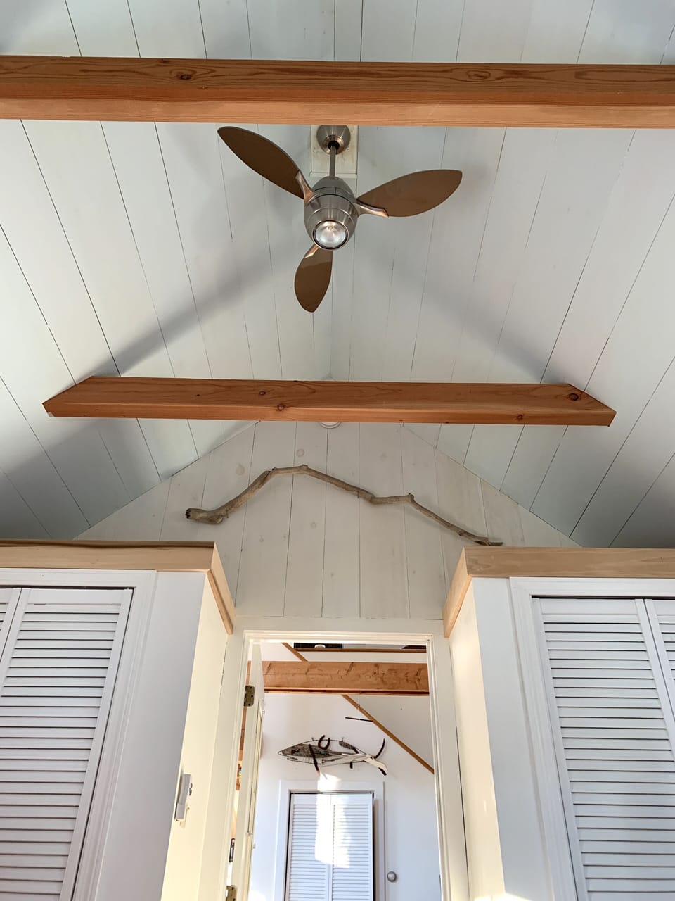 Bedroom #2 looking out to the living room.