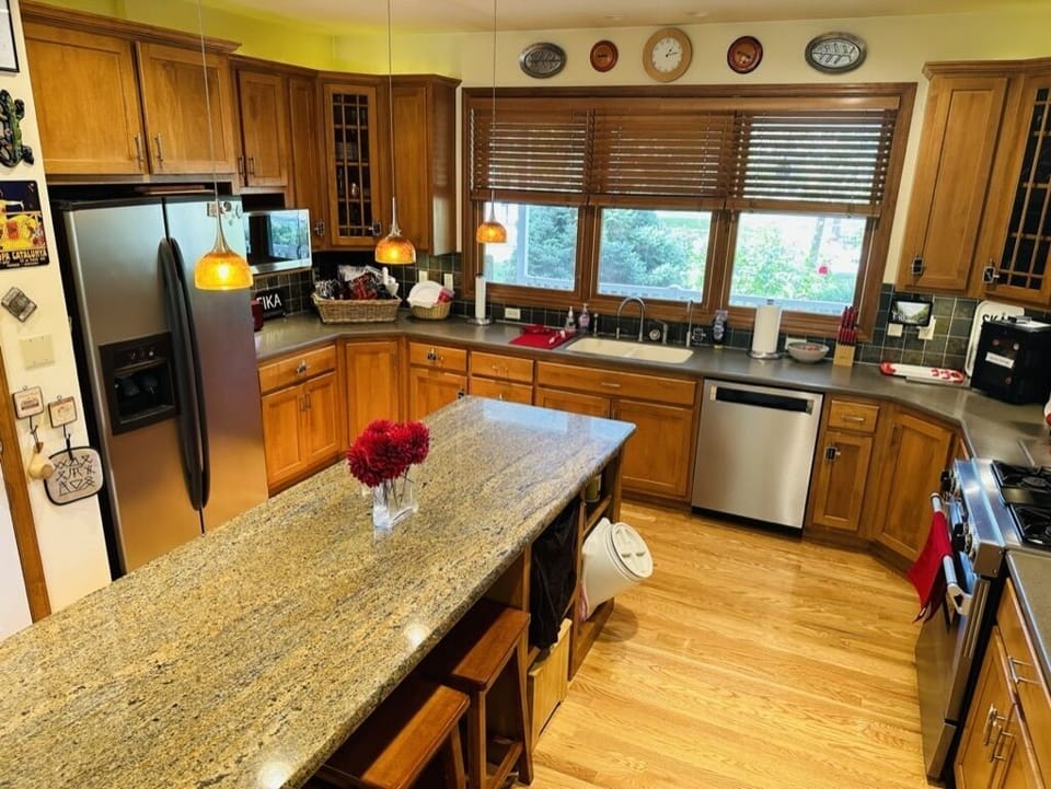 large kitchen