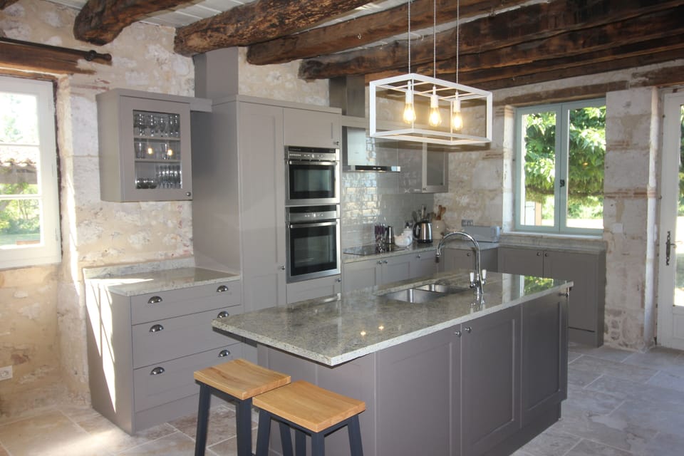 Luxury kitchen with island
