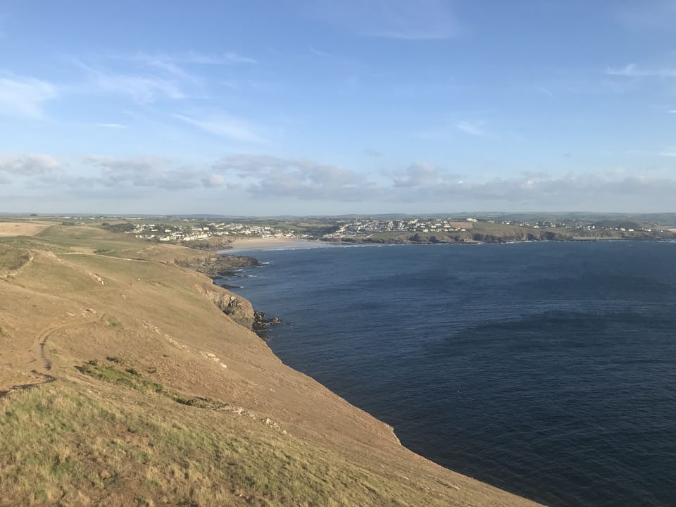 Polzeath Beach (from Pentire Head)