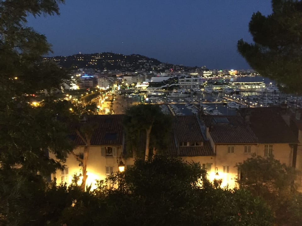 night in Cannes from suquet