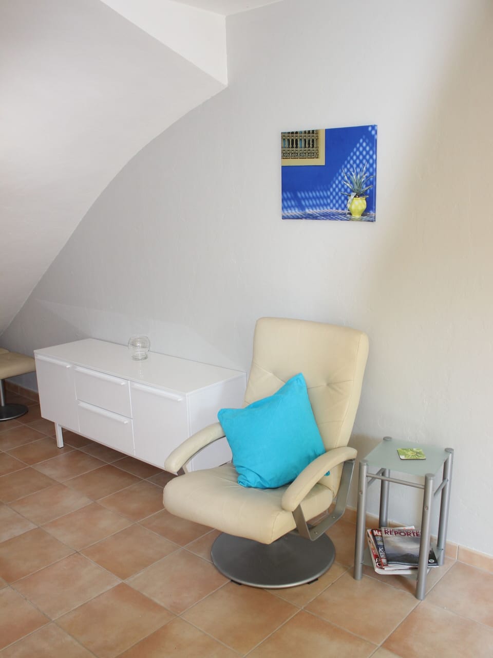 Comfortable seating in the lounge