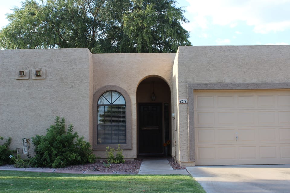 Front of casita