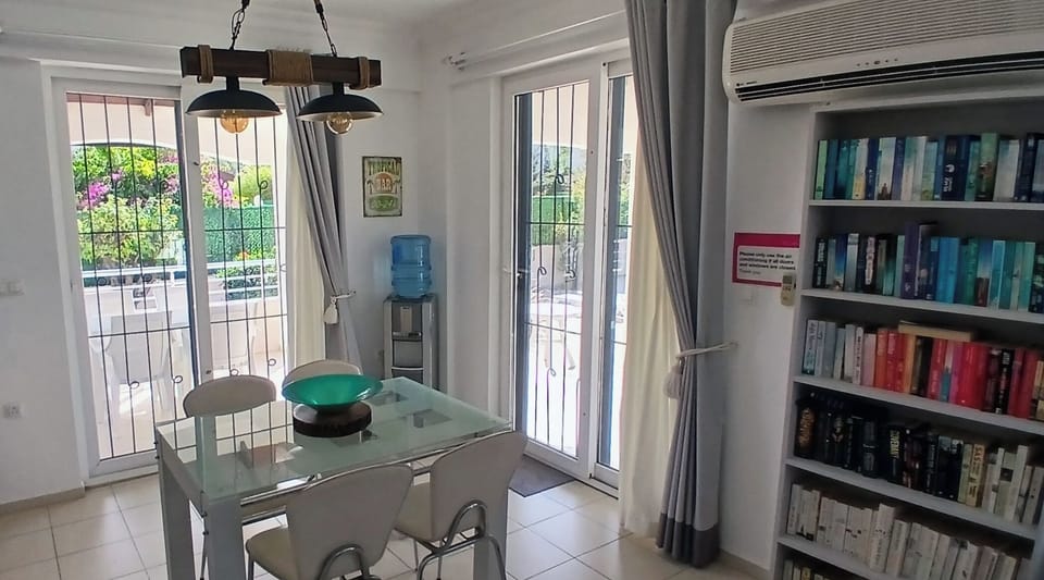 Dining Area and Small Book Library