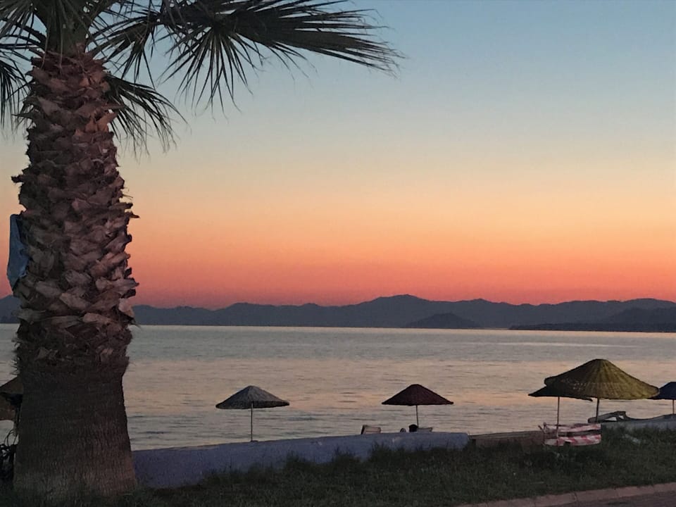 Calis Beach at Sunset