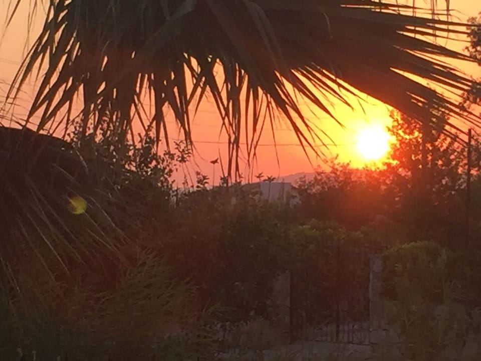 Sunset from the Villa 