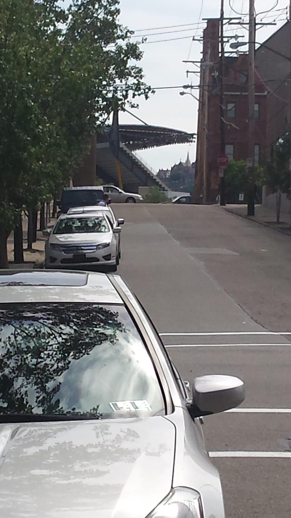 View of Heinz Field from the condo