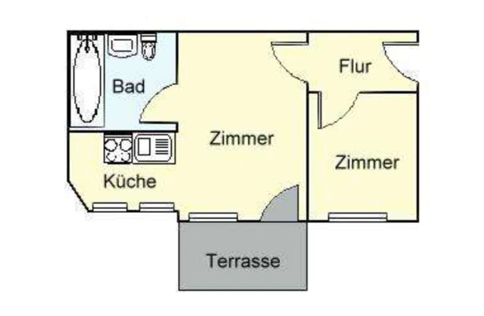 Note this plan shows the layout of the apartment but is not to scale