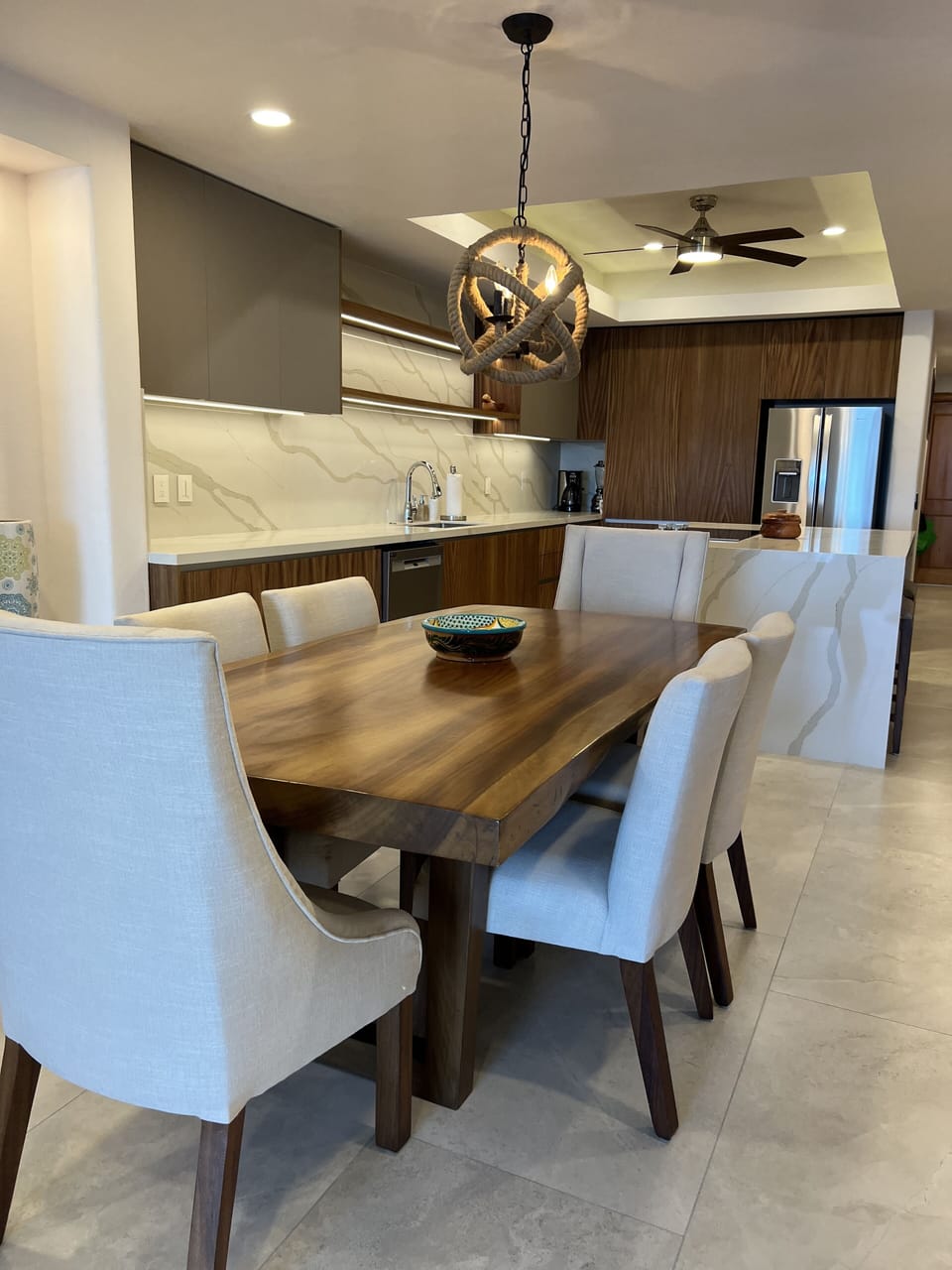 Dining off kitchen & great room