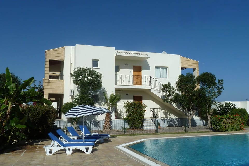 Four of your own private sunbeds