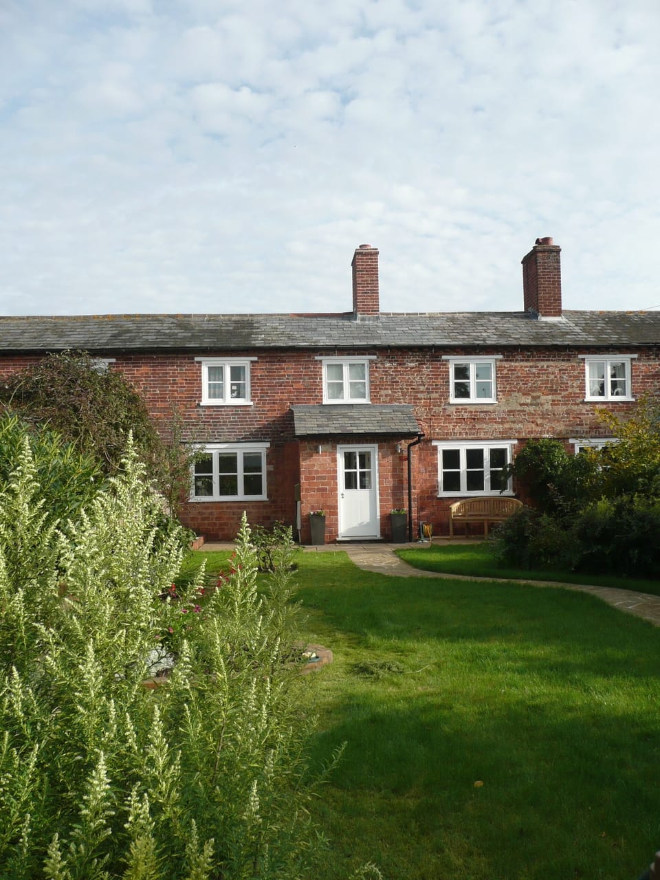 Front south facing garden