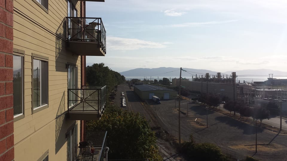 From deck looking south