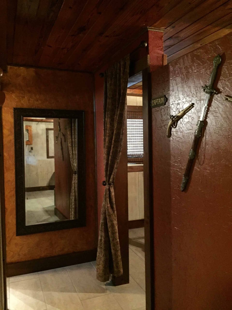 Hall to Downstairs Master Bedroom