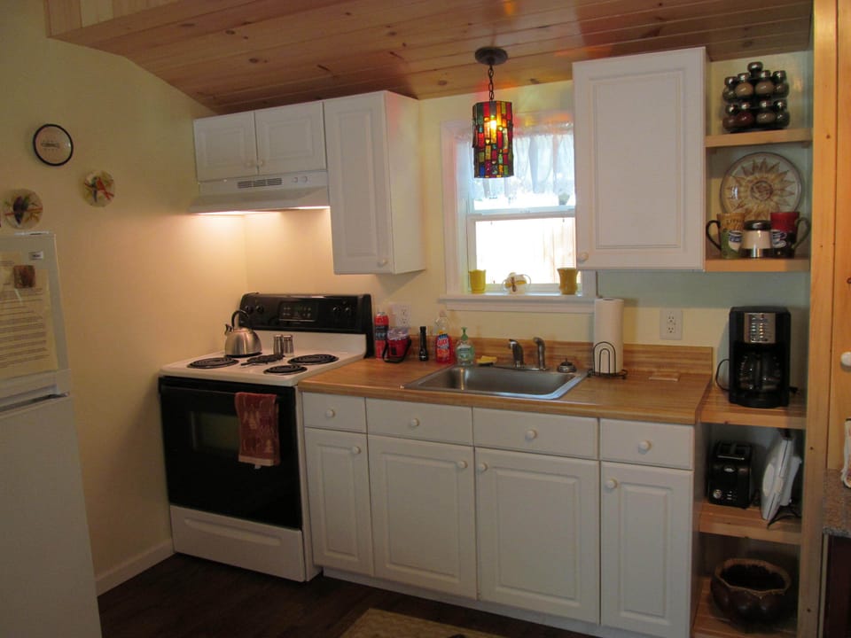 The kitchen.