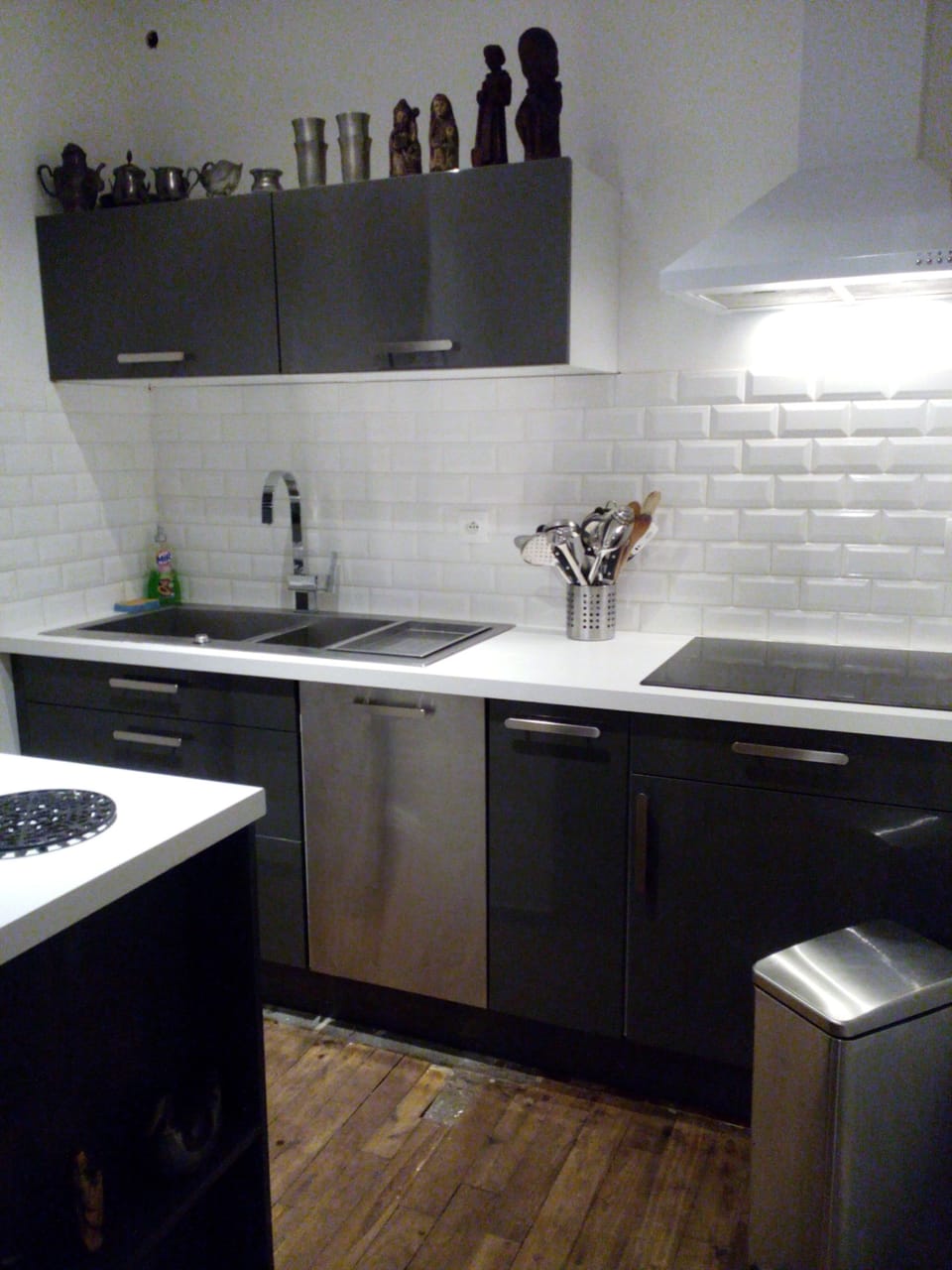 La cuisine toute équipée